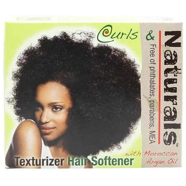 Curls & Naturals Texturizer Hair Softener with Moroccan Argan Oil