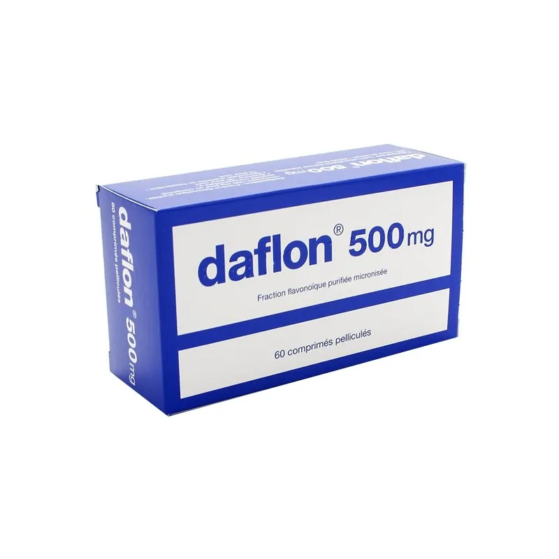 Daflon 500mg 60 comprimés pelliculés