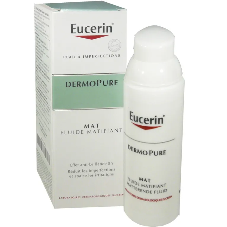 EUCERIN DERMOPURE MAT FLUIDE MATIFIANT 50 ML PEAU A IMPERFECTIONS