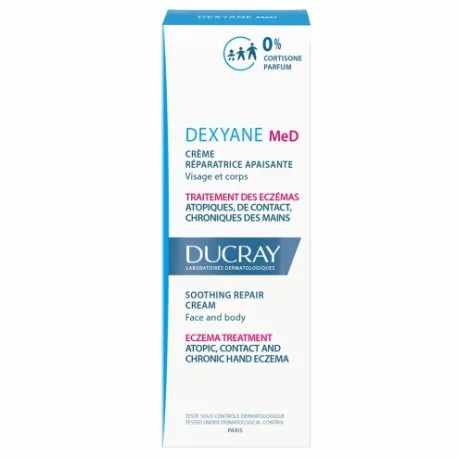 DEXYANE MED CREME REPARATRICE APAISANTE TRAITEMENT DES ECZEMAS 100ML Ducray
