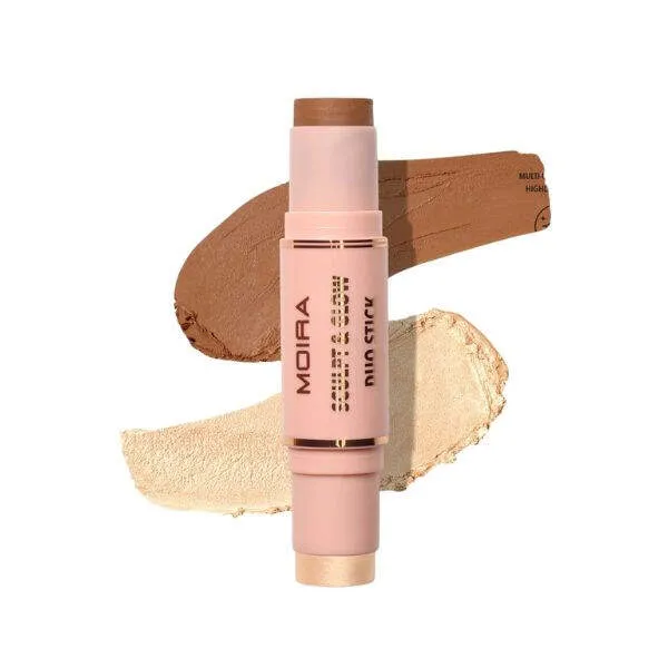 MOIRA Sculpt & Glow Duo Stick (400, Glowing Up !)