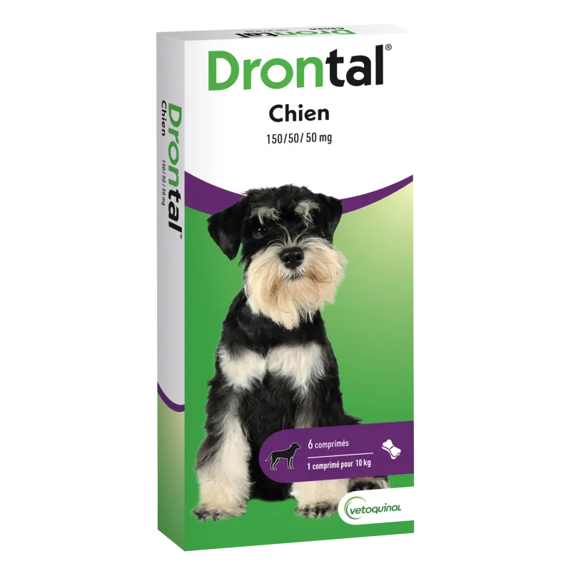Drontal Chien Vermifuge 6 comprimés