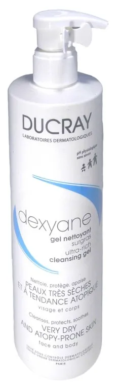 DUCRAY DEXYANE GEL NETTOYANT SURGRAS 400ML