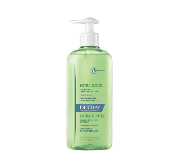 Extra-doux shampooing traitant dermo-protecteur Ducray - flacon-pompe de 400 ml