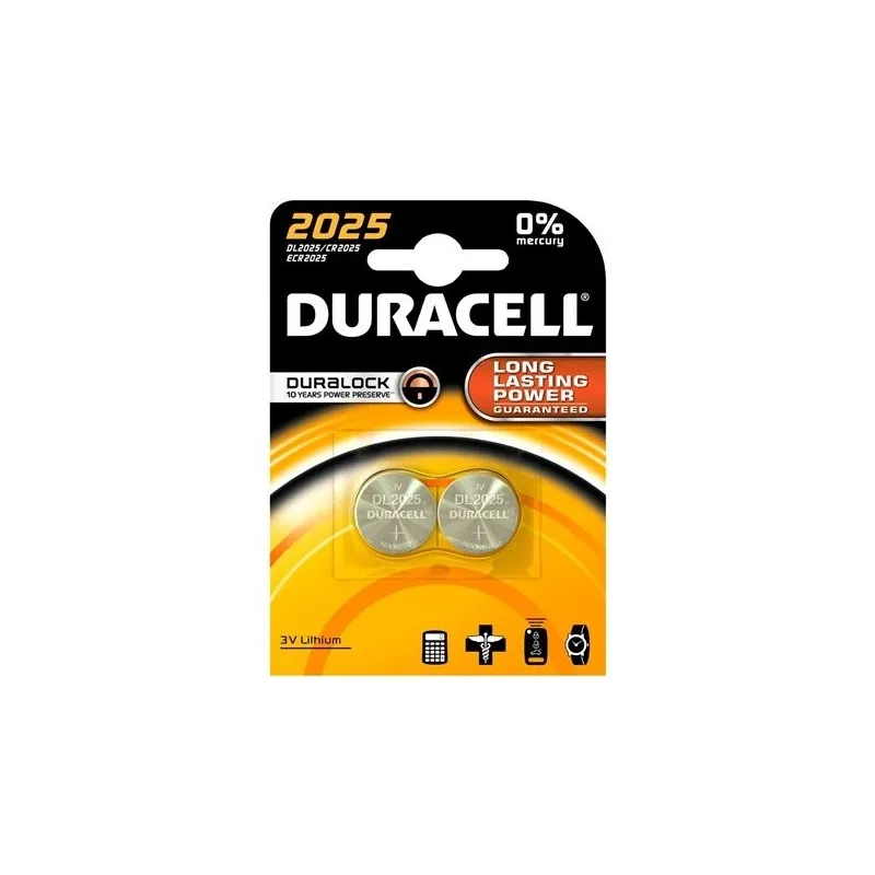 Duracell Electronics 2 Piles Lithium 2025 | Nom de la Pharmacie en...