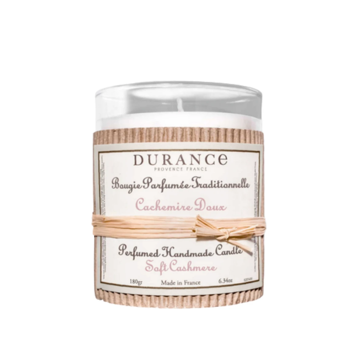 Bougie Parfumée Traditionnelle Cachemire Doux 180 g