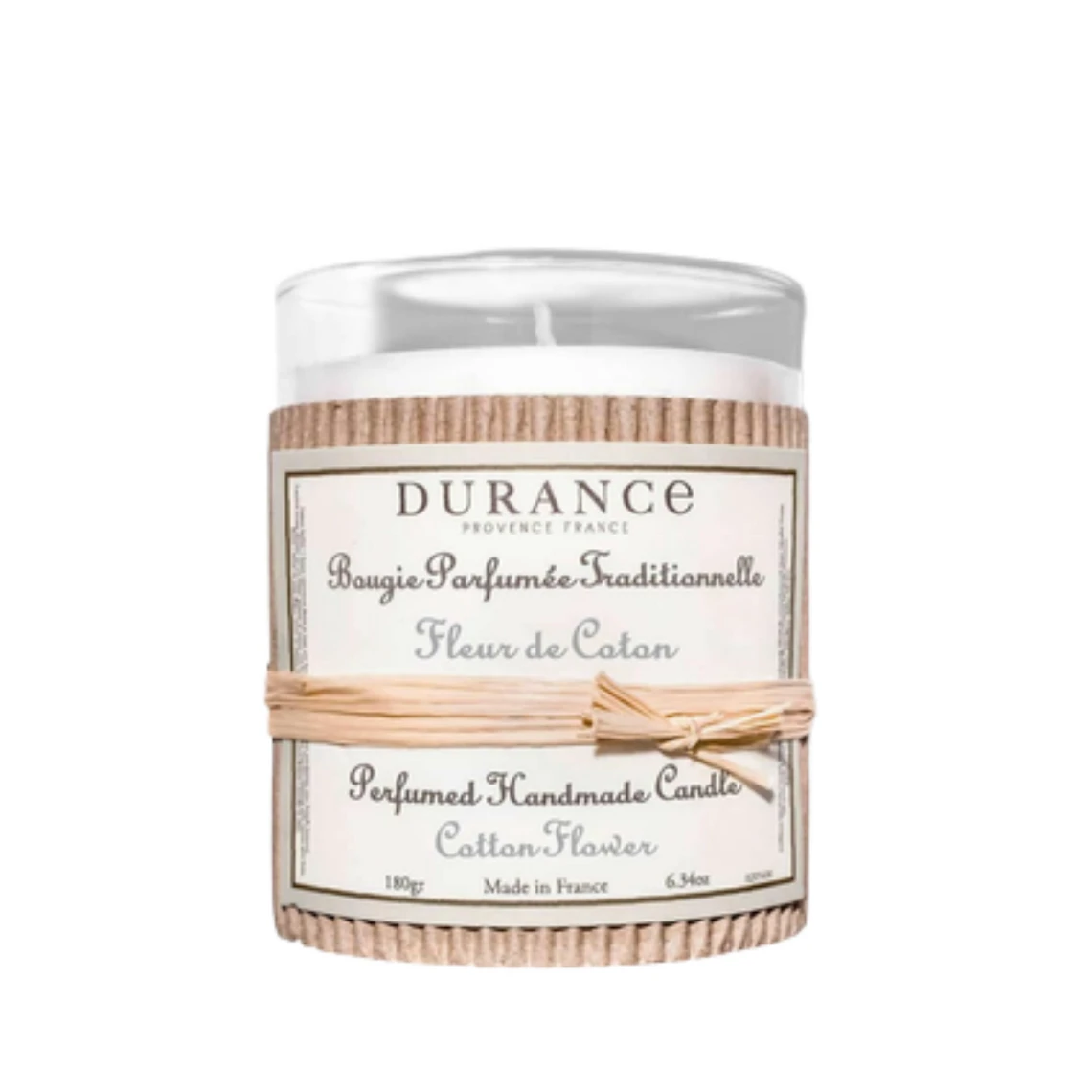 Bougie Traditionnelle Durance Parfum Fleur De Coton Swann 180 g