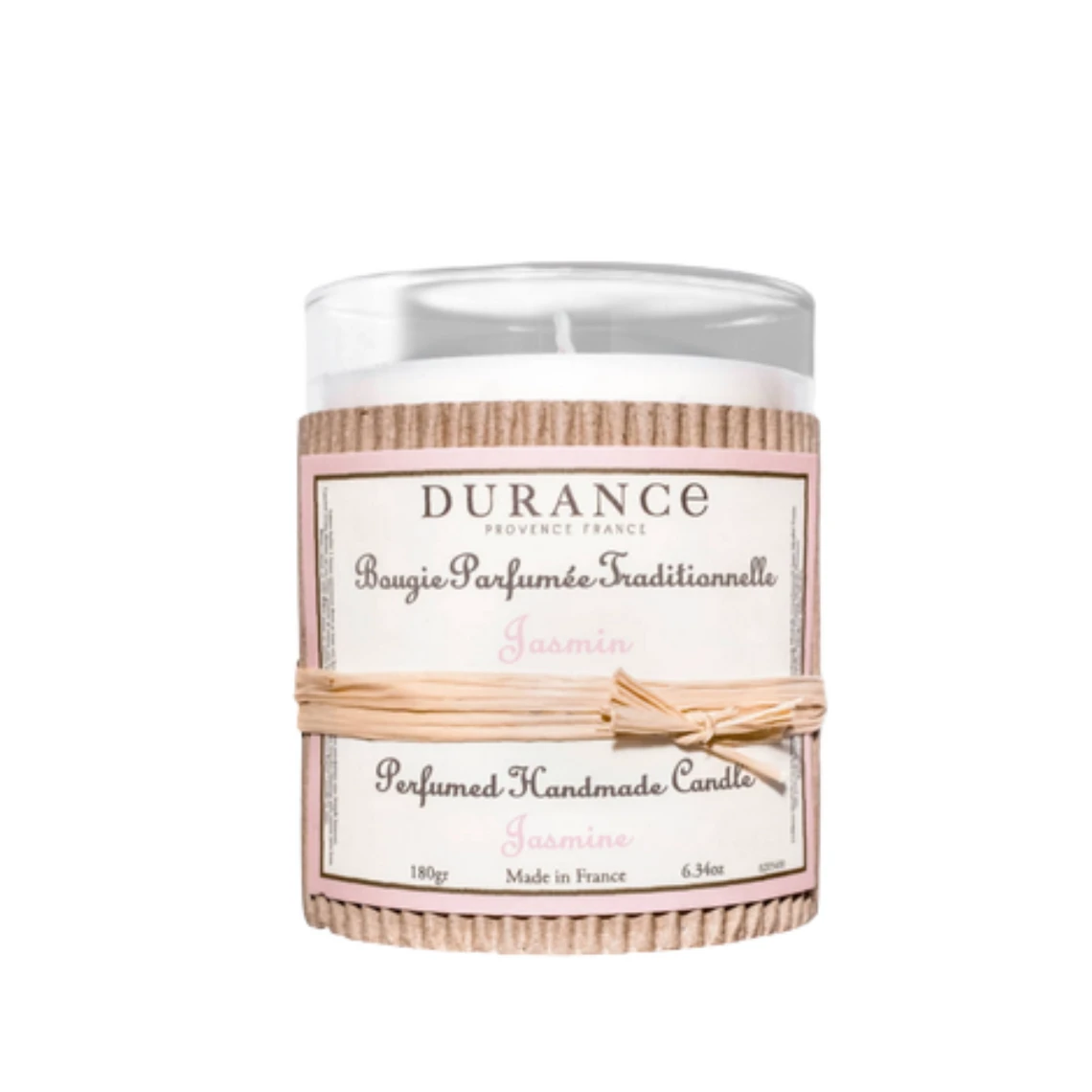 Bougie Traditionnelle Durance Parfum Jasmin Swann 180 g