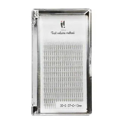 Fast Volume 3D Eyelashes for Volume Method 0.07 C-13mm Ibra