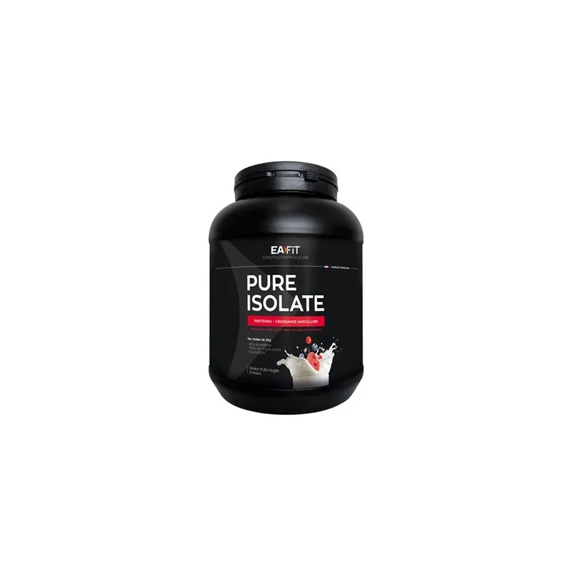 Eafit Pure Isolate Fruits Rouges 750g | Nom de la Pharmacie en...