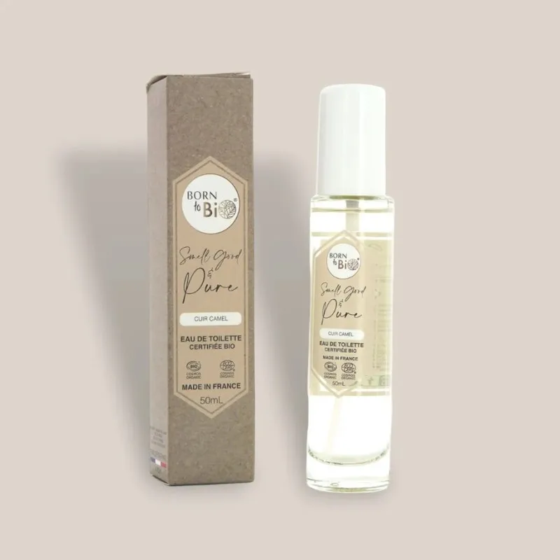 EAU DE TOILETTE CUIR CAMEL - BORN TO BIO - 50ml