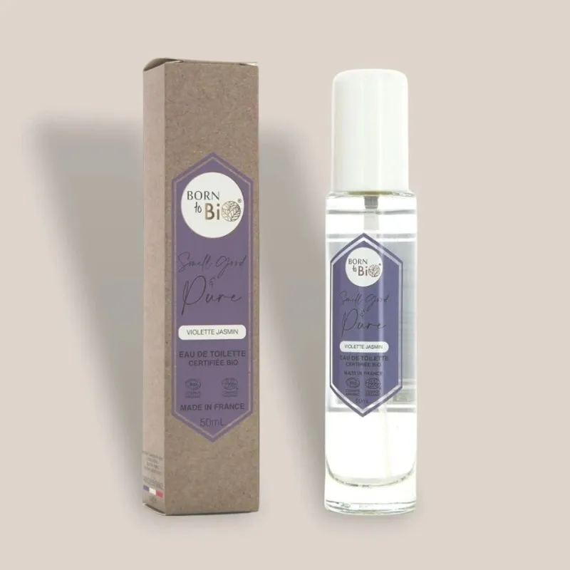 EAU DE TOILETTE VIOLETTE JASMIN - BORN TO BIO - 50ml