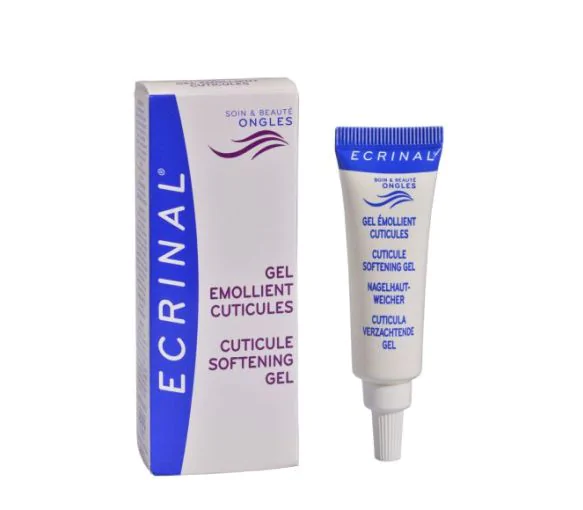 Gel émollient cuticules Ecrinal - tube de 10 ml
