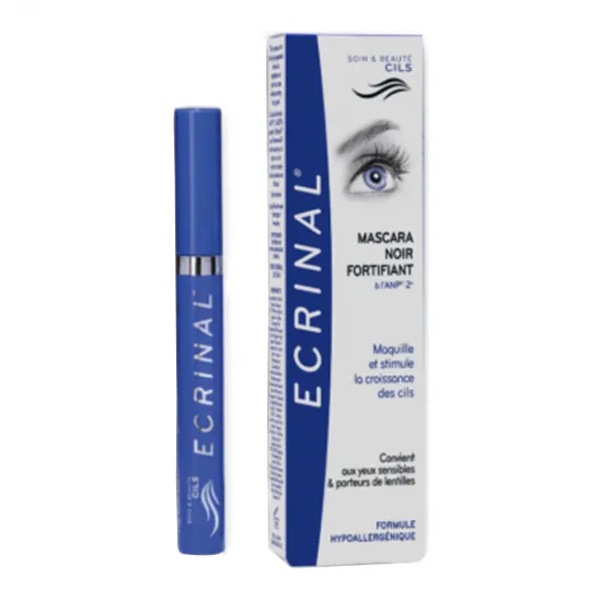 Ecrinal Mascara noir fortifiant à l'ANP 2+ 7ml