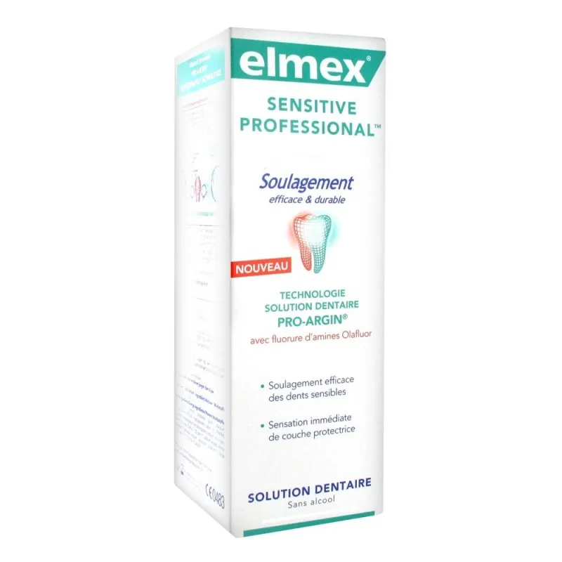 Elmex Sensitive Professional Solution Dentaire 400 ml | Nom de la...