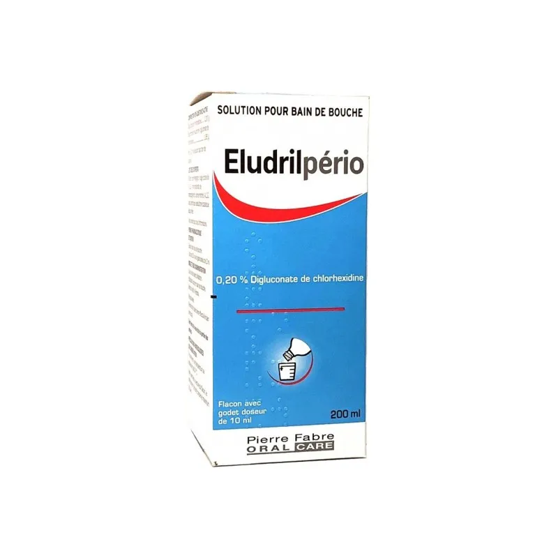 Eludrilpério 0,2% bain bouche 200ml