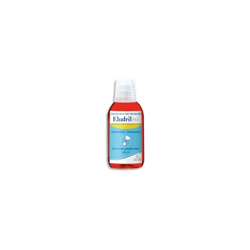 Eludril Pro bain de bouche 500ml | Nom de la Pharmacie en variable