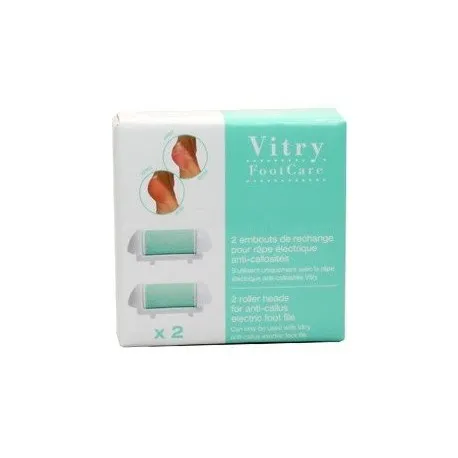 Embouts de rechange pour râpe électrique anti-callosités  Vitry