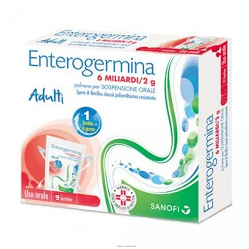 Enterogermina Adultes 6 Milliards 9 Sachets