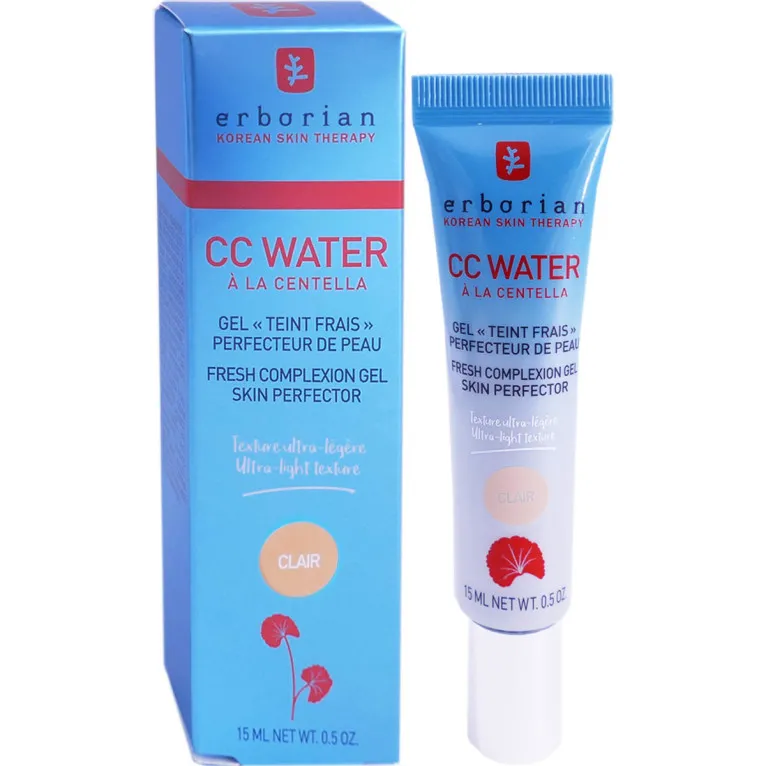 ERBORIAN CC WATER GEL TEINT FRAIS CLAIR 15ML