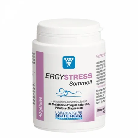 ERGYSTRESS SOMMEIL 40 GELULES Nutergia
