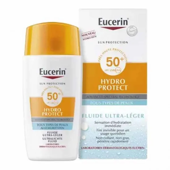 Eucerin Sun Hydro Protect SPF50+ fluide ultra-léger 50ml - MyHappyPara