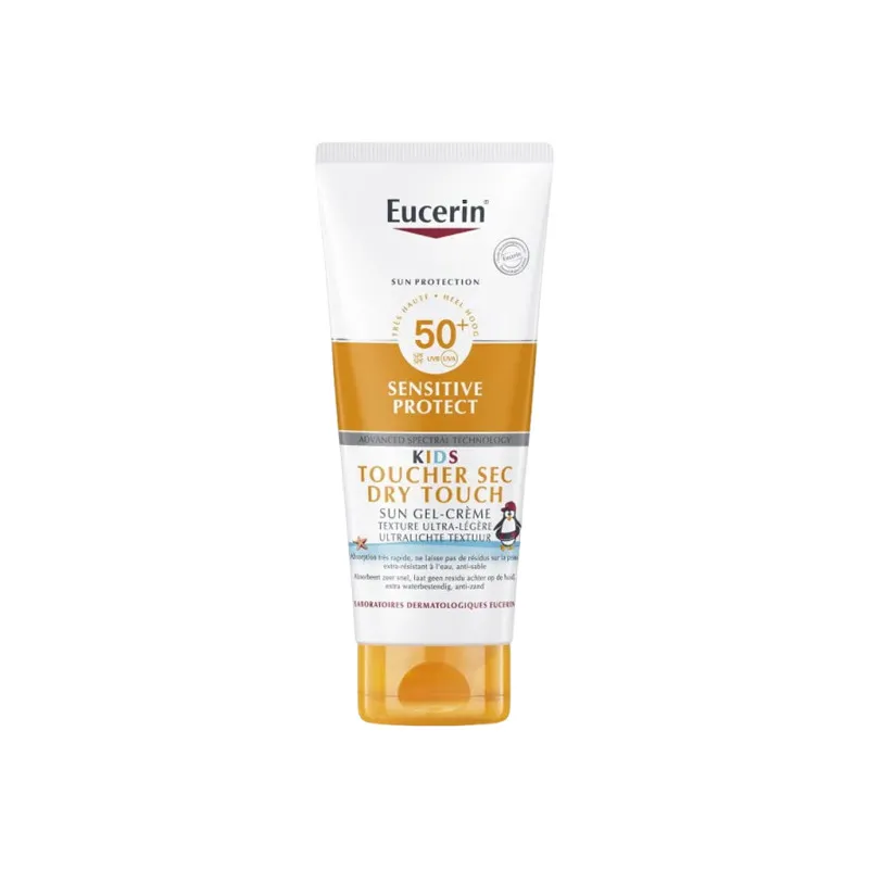 Labokapharma - Eucerin Sun Protection Sensitive protect kids gel-crème toucher sec SPF50+ 200ml