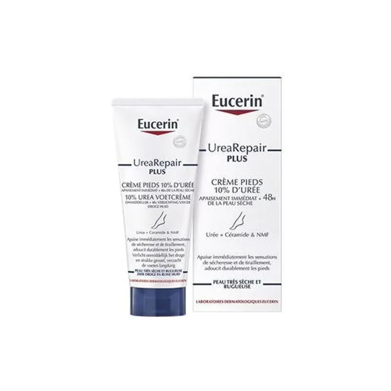 Eucerin urearepair plus crème pieds 10% d'urée 100ml