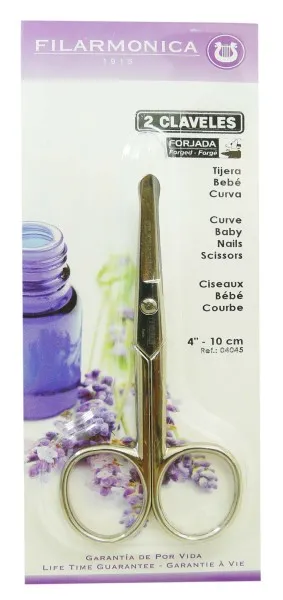 FILARMONICA CISEAUX BEBE COURBE 10CM