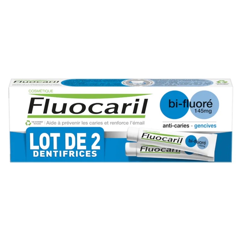 Labokapharma - Fluocaril Dentifrice Bi-Fluoré 145mg gencives 75ml