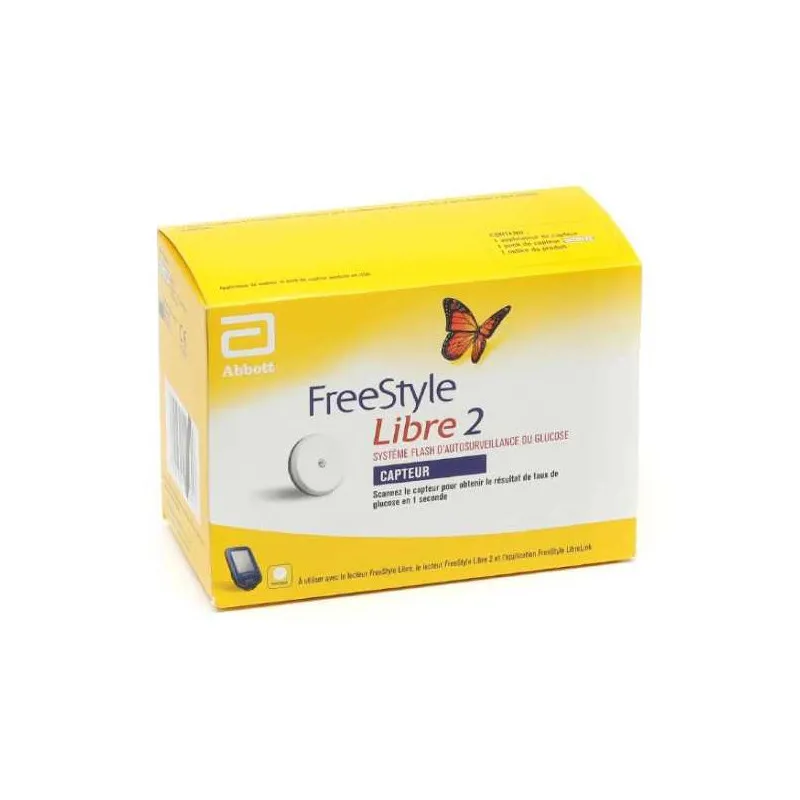 Labokapharma - Abbott Freestyle Libre 2 Capteur de glucose
