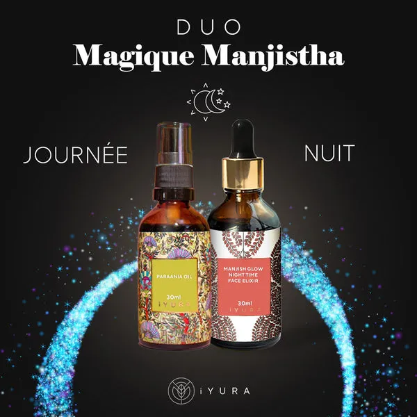 Duo magique Manjistha - Pour les peaux irrégulières, les taches de vieillesse et les taches de soleil