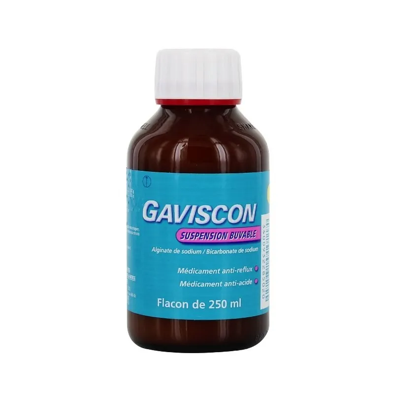 Gaviscon, suspension buvable en flacon 250ml | Nom de la Pharmacie...