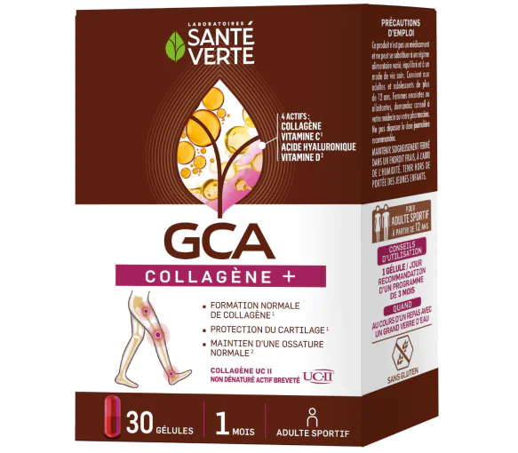GCA FLEX + Protection Cartilage Santé Verte - boîte de 30 gélules végétales
