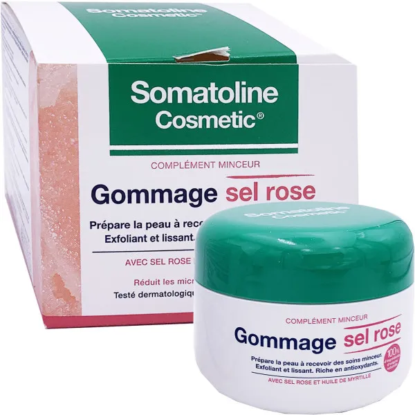 SOMATOLINE GOMMAGE SEL ROSE 350G