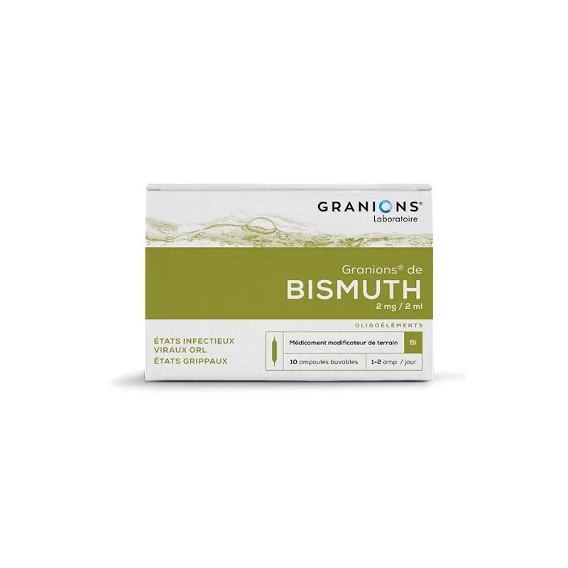Granions de bismuth 2mg/2ml 20ml