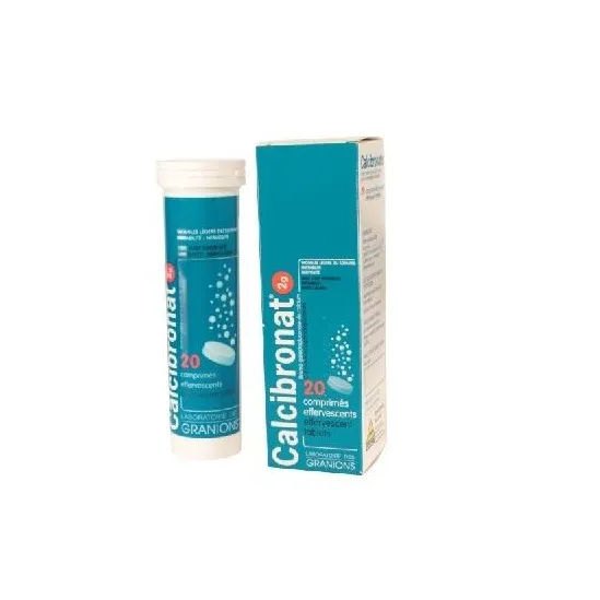 Granions calcibronat 2g 20 comprimés effervescents