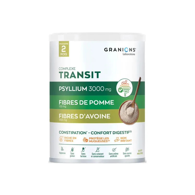Labokapharma - Granions Complexe Transit au Psyllium 290gr