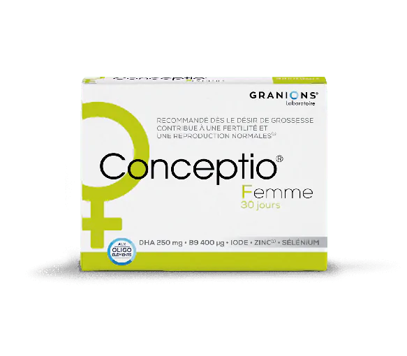 Conceptio femme Granions - boite de 30 gélules et 30 capsules