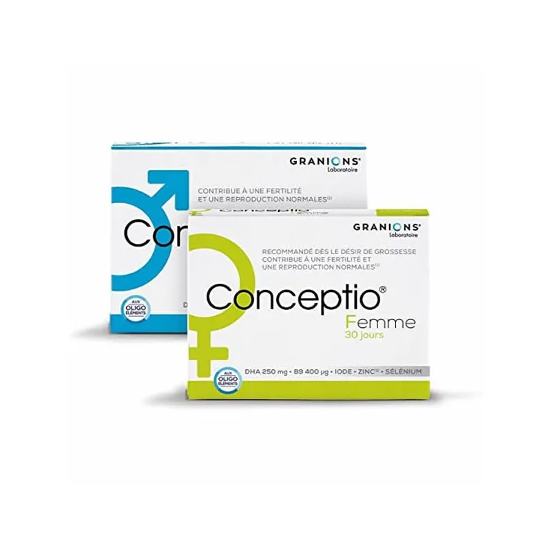 Labokapharma - Granions Conceptio Duo spécial Couple 264gr