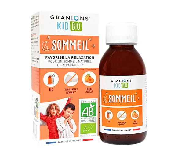 Sirop sommeil kid bio Granions - flacon de 125 ml