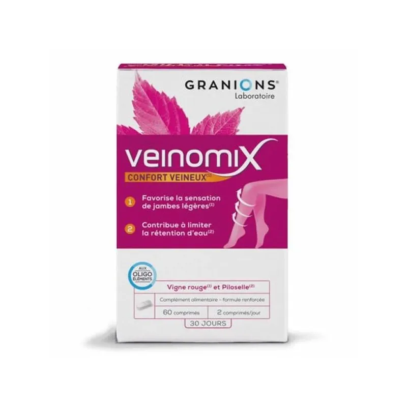 Granions veinomix 60 comprimés 65g