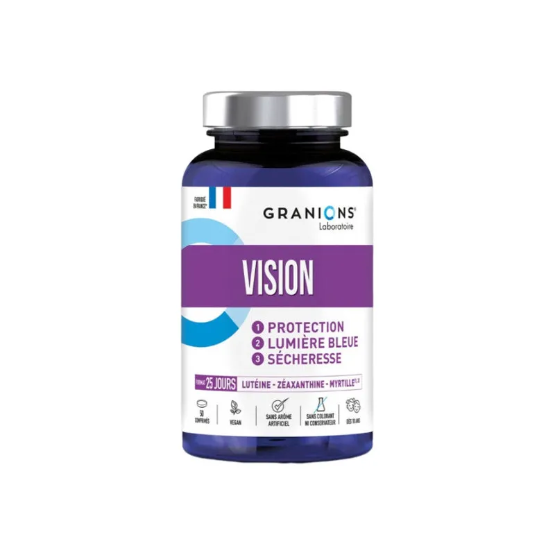 Labokapharma - Granions Vision 50 comprimés