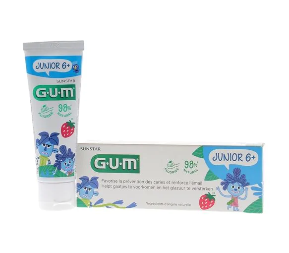 Gel dentifrice junior GUM - tube de 50 ml
