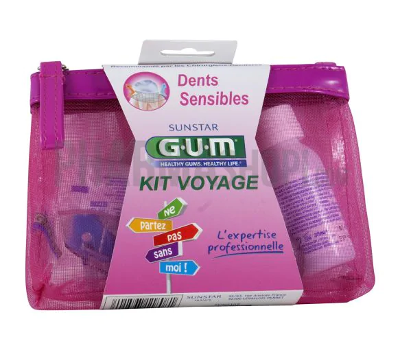 Kit de voyage dents sensibles Gum - 1 kit voyage