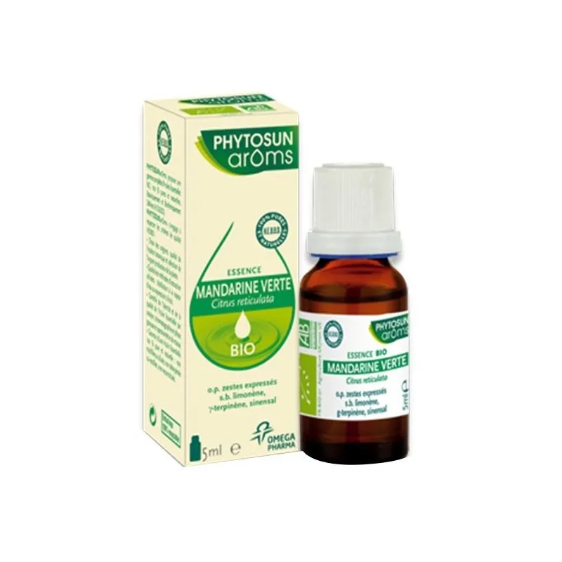 Phytosun arôms mandarine verte bio 5ml | Nom de la Pharmacie en...