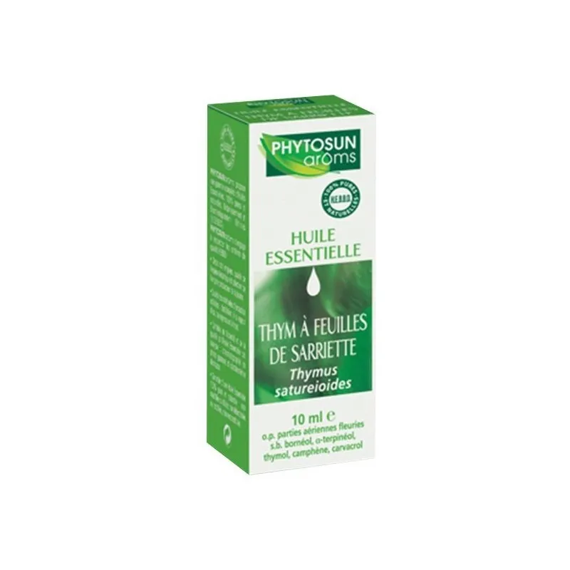 Phytosun huile essentielle thym a feuilles de sarriette 10ml | Nom...