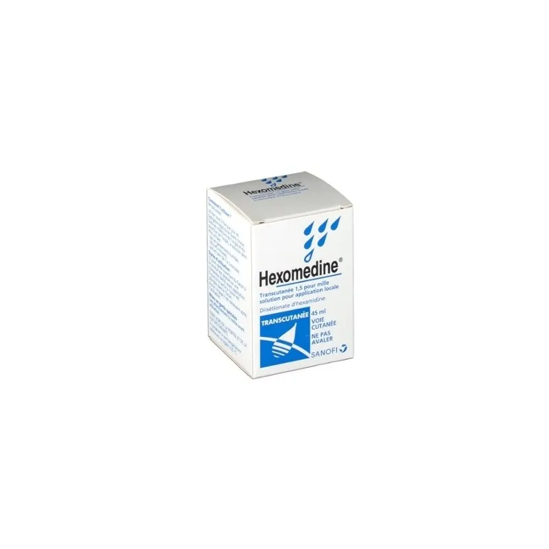 Hexomedine Transcutanee 1,5 Pour Mille 45Ml | Nom de la Pharmacie...