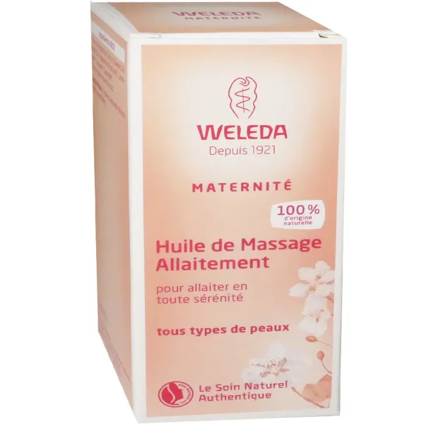 WELEDA HUILE DE MASSAGE ALLAITEMENT 50 ML