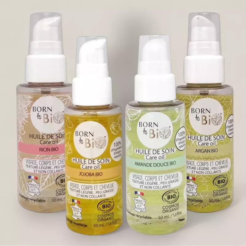 Huile de Soin 50ml – Born to Bio | Nutrition Intense & Bien-être Naturel